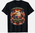 USA Independence 250th Anniversary 1776 2026 Patriotic Eagle T-Shirt
