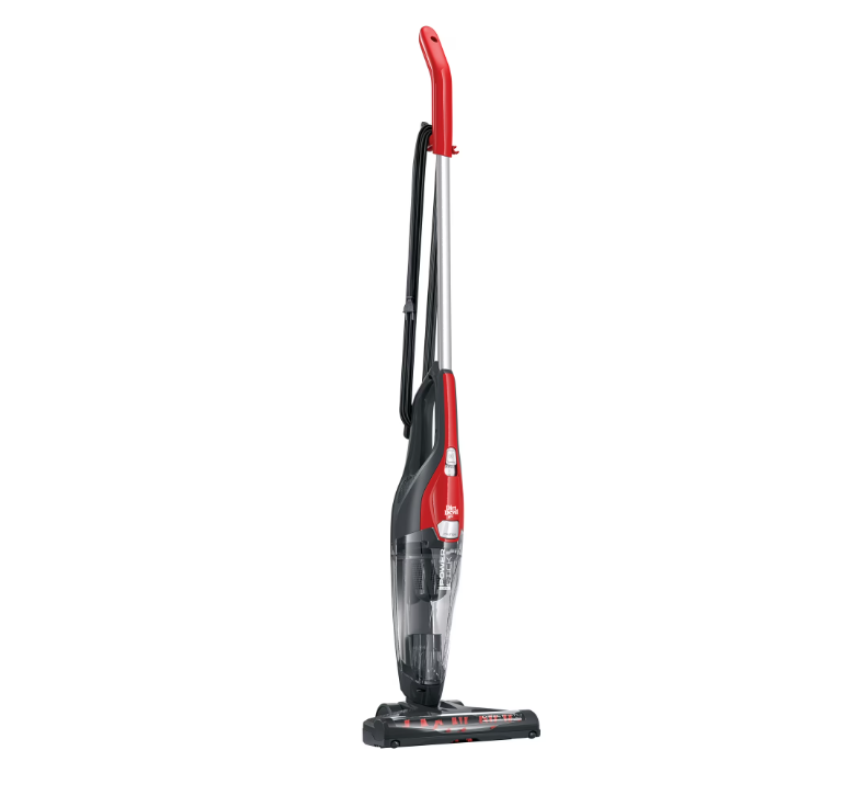 Dirt Devil Power Stick Lite 4-in-1 Corded Stick Vacuum Cleaner, for Rugs, Hard Floor, Upholstery, Lightweight, Attached Hand Vacuum, Small Spaces, SD22030