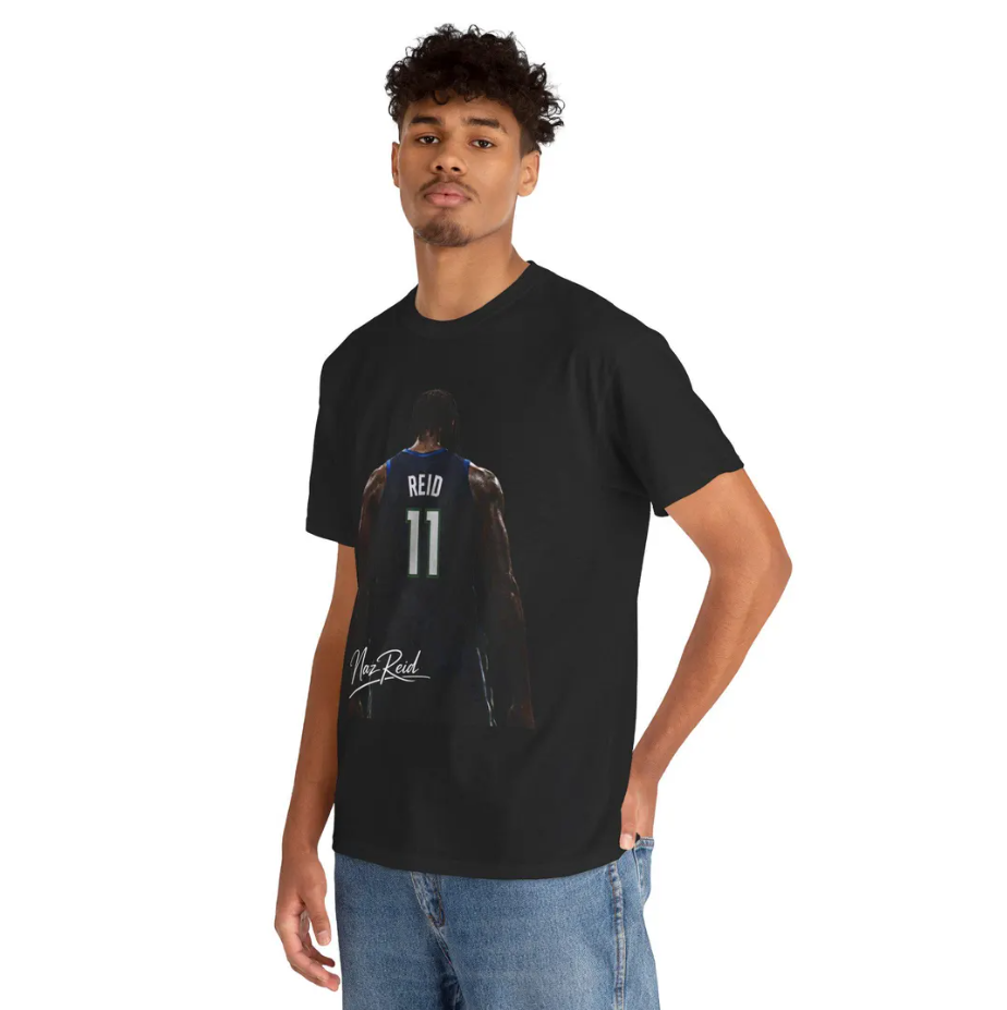 Naz Reid Minnesota T-Shirt Graphic Basketball Tee