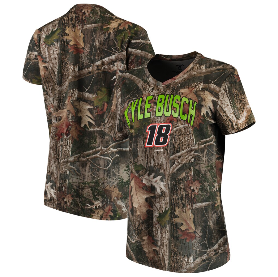 Women's Kyle Busch Camo T-Shirt