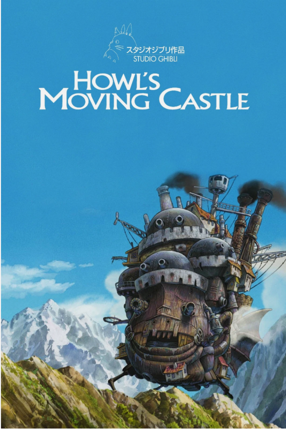Howl's Moving Castle Movie Poster Anime