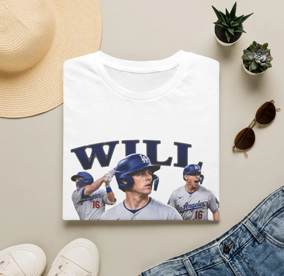 Will Smith Baseball Player Shirt Dodgers Fan Tee