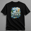 Fifa World Cup 2026 T-Shirt Soccer Graphic Tee USA Football Fan, Argentina