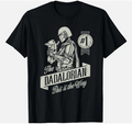 Star Wars The Mandalorian and Grogu Dadalorian Father’s Day T-Shirt