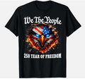 We The People 250 Years of Freedom 1776 2026 T-Shirt
