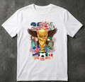 World Cup 2026 Soccer Shirt 3D, Custom USA Canada Mexico Football Tee