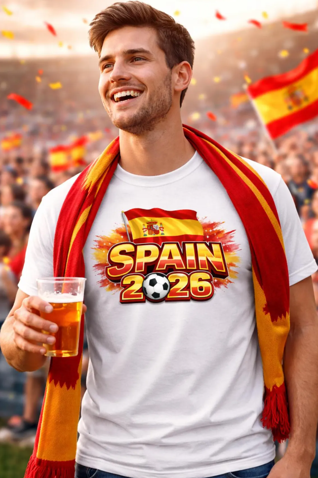 World Cup 2026 Soccer Fan Shirt – All Participating Countries Football Tee
