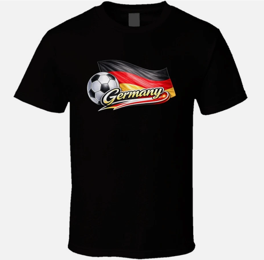 Germany Soccer Fan T Shirt