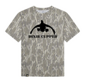Dixie Cupped - Washed Out Mossy Oak Original Bottomland Cupped Duck Tee