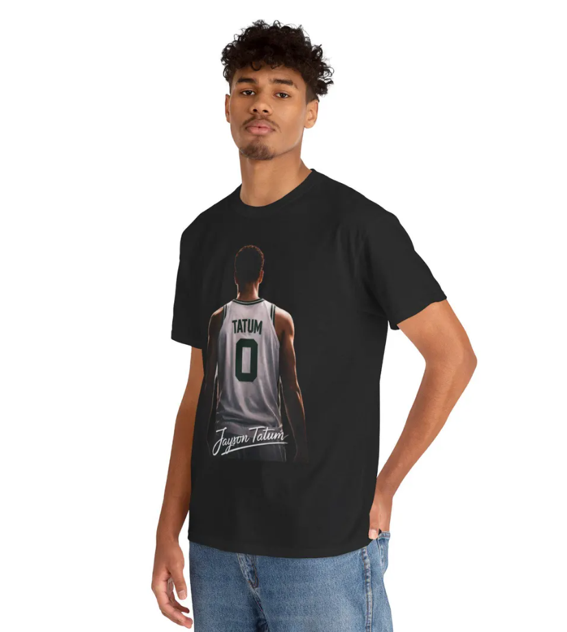 Jayson Tatum Boston T Shirt Graphic Tee JT!