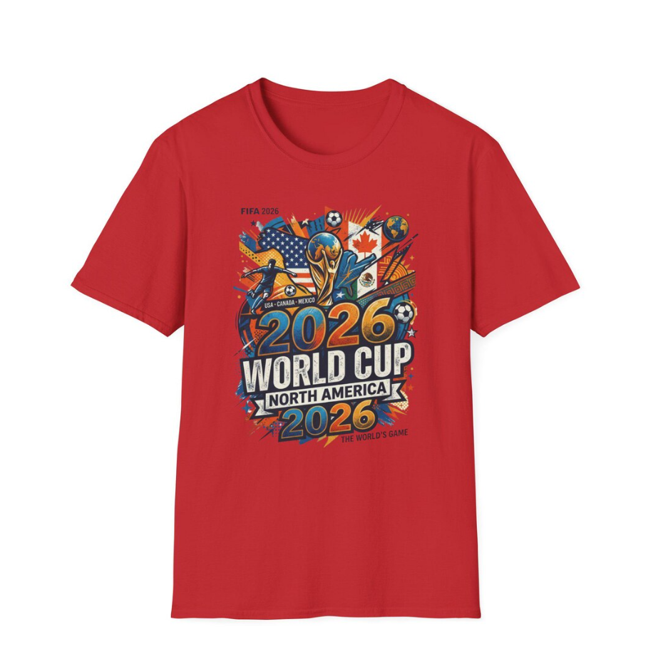 2026 World Cup Football shirt | Unisex FIFA USA t shirt