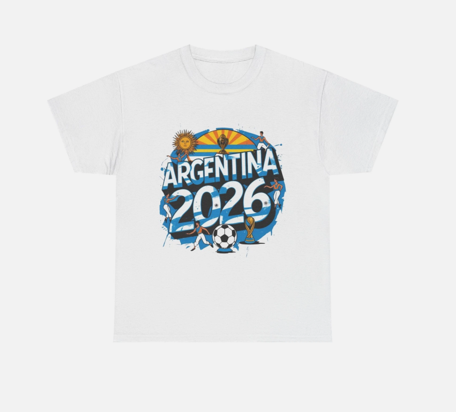 Argentina 2026 FIFA World Cup T-Shirt | Messi Fan Gift | Albiceleste | Unisex