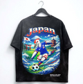 Japan Soccer Shirt, Japan Football Graphic Tee, Crane Soccer Shirt, World Cup 2026 Shirt, Japanese Fan Gift, Streetwear Tee, Unisex T-Shirt.