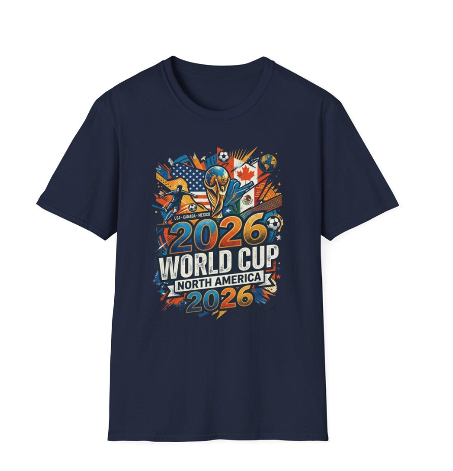 2026 World Cup Football shirt | Unisex FIFA USA t shirt