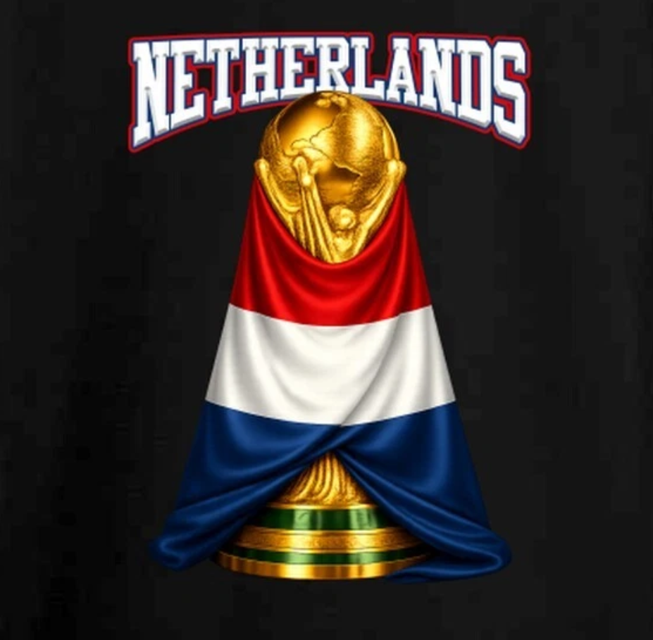 Netherlands World Cup Soccer Fan T Shirt