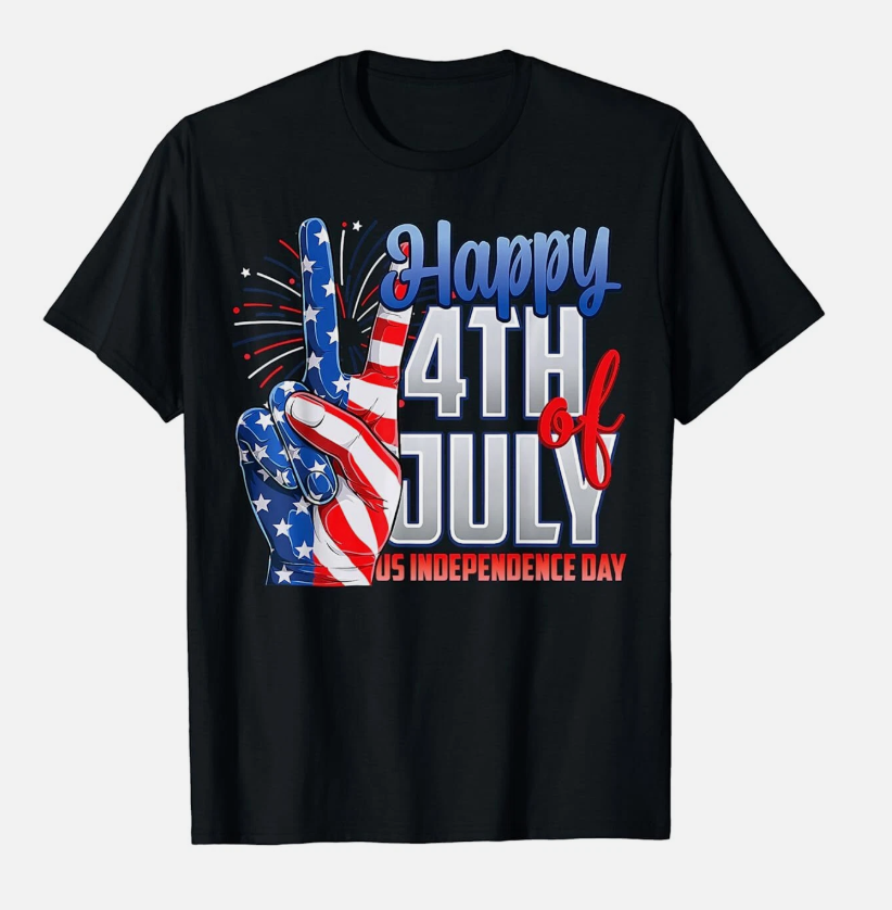 USA Happy 4th of July Independence Day Patriot Flag America T-Shirt