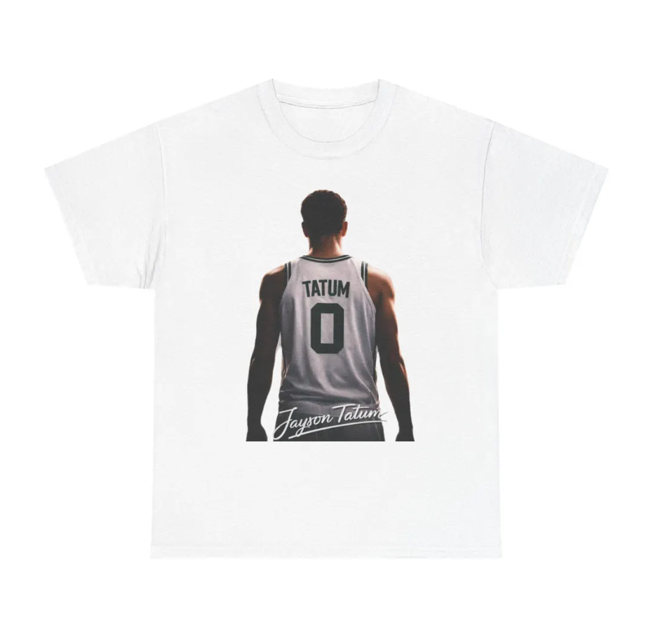 Jayson Tatum Boston T Shirt Graphic Tee JT!
