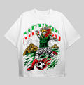 2026 World Cup Mexico Soccer Shirt Skull Graphic Football Fan Tee Vintage Style Game Day Outfit Gift for Him Her Streetwear Unisex T-Shirt.