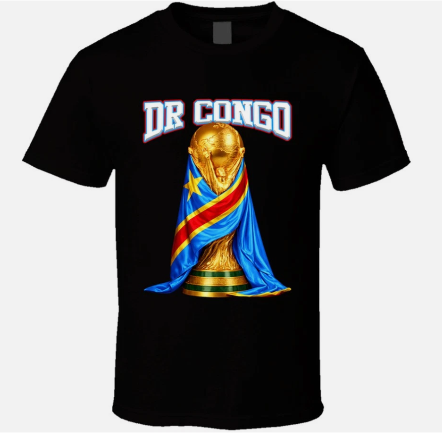 Dr Congo World Cup Soccer Sports Fan T Shirt