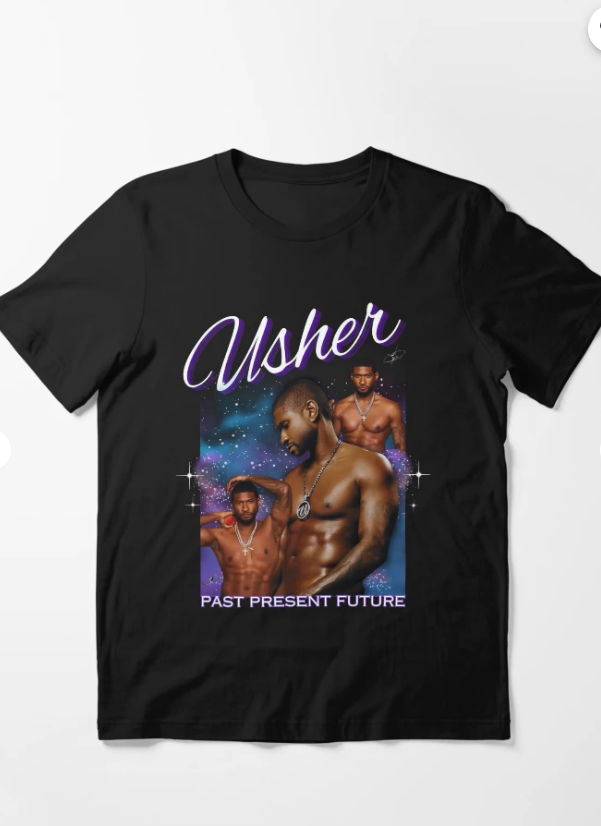 Usher Past Present Future Vintage Essential T-Shirt