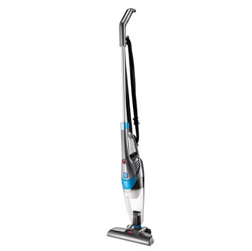 BISSELL 3-in-1, Corded, Stick Vacuum, Carpet, Area Rugs, Hardfloor, Upholstery, Removable Hand Vac, Lightweight, Easy Empty, 2030, Blue & Gray