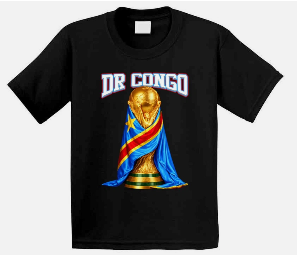 Dr Congo World Cup Soccer Sports Fan T Shirt