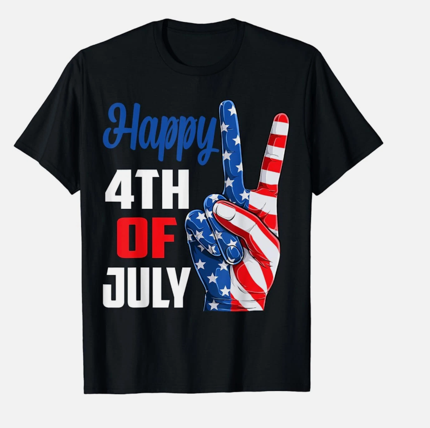 USA 4th Of July Independence Day Patriotic American Flag T-Shirt