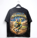 FIFA World Cup 2026 Australia Shirt, Australia Soccer Graphic Tee, Vintage Football Shirt, Aussie Fan Gift, Unisex Streetwear Soccer Tee.