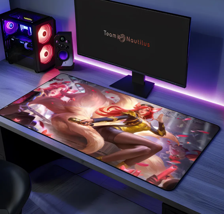 Ahri Skin Collection Desk Mat League of Legends -6
