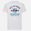 Scotland We'll Be Coming, World Cup 2026 t-shirt, Scotland Supporters Top