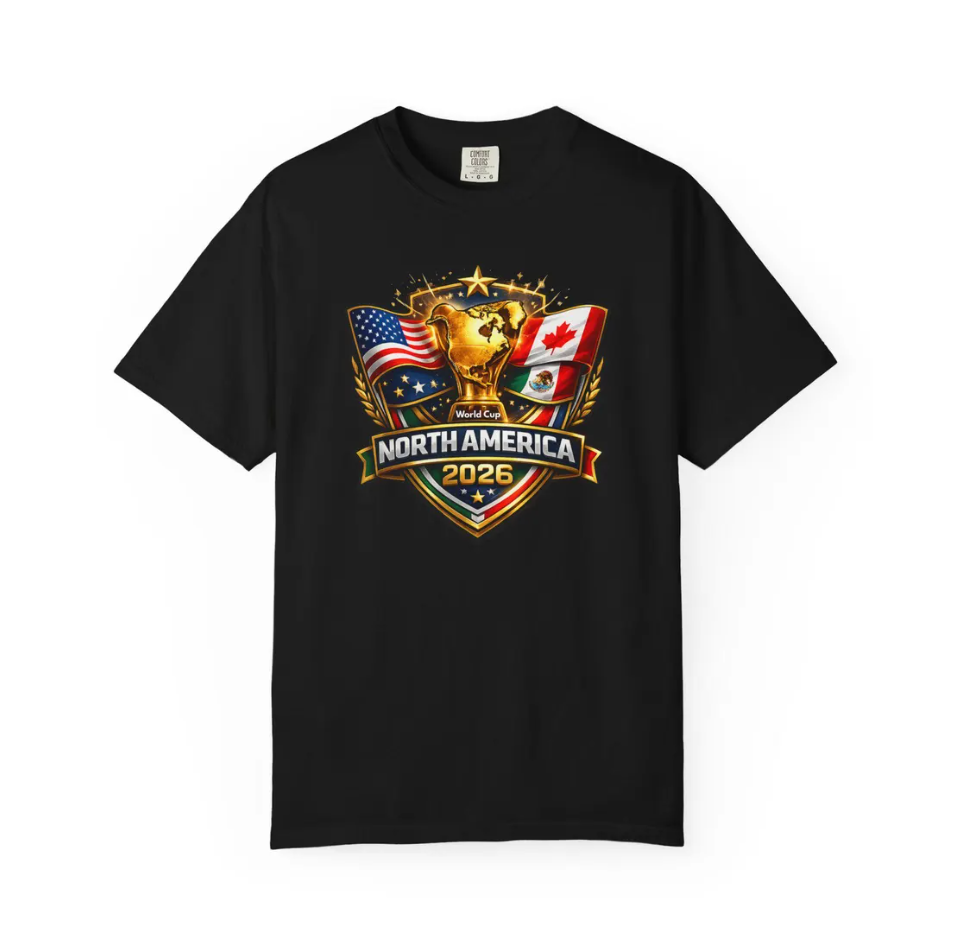 North America 2026 Soccer World Cup Shirt | USA Canada Mexico Fan Gear