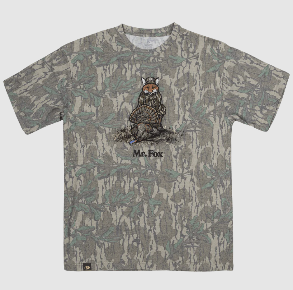 Mr. Fox Turkey Tee - GREENLEAF