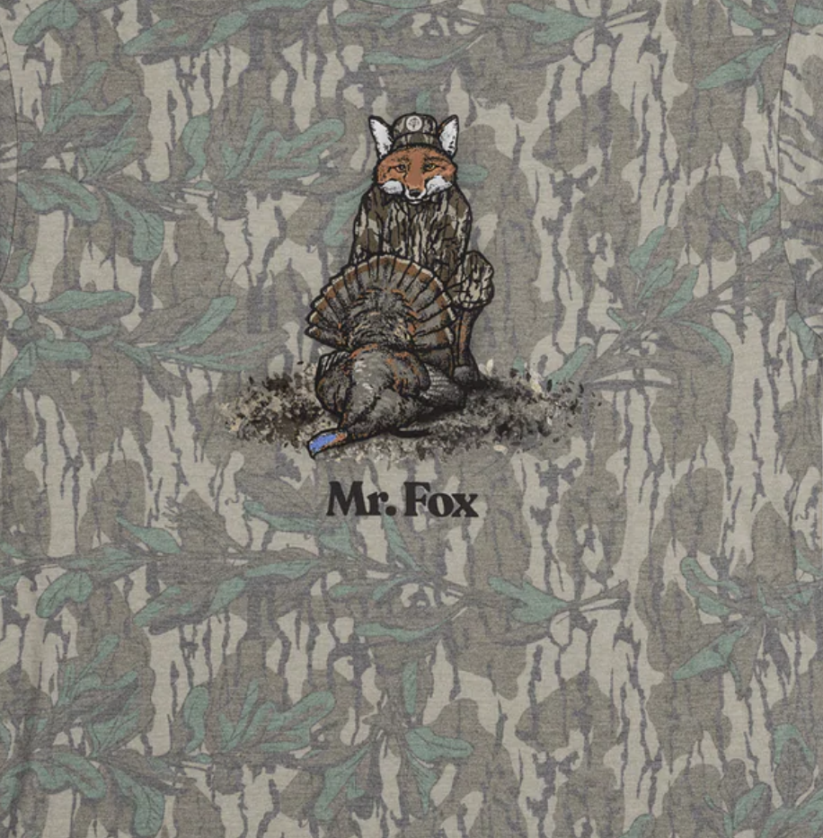 Mr. Fox Turkey Tee - GREENLEAF
