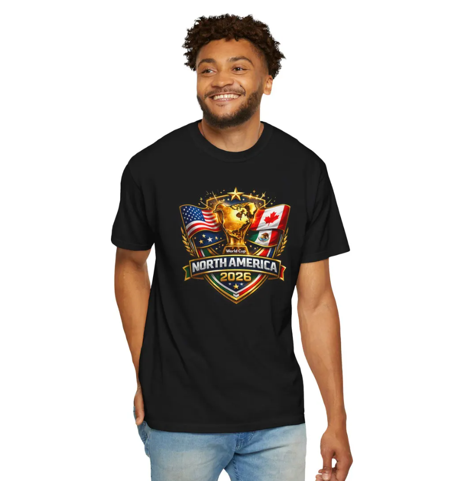 North America 2026 Soccer World Cup Shirt | USA Canada Mexico Fan Gear