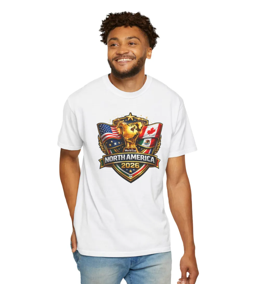 North America 2026 Soccer World Cup Shirt | USA Canada Mexico Fan Gear