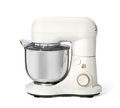 Beautiful 3.5 Qt Stand Mixer, White Icing with Flat Beater, Dough Hook, Balloon Whisk