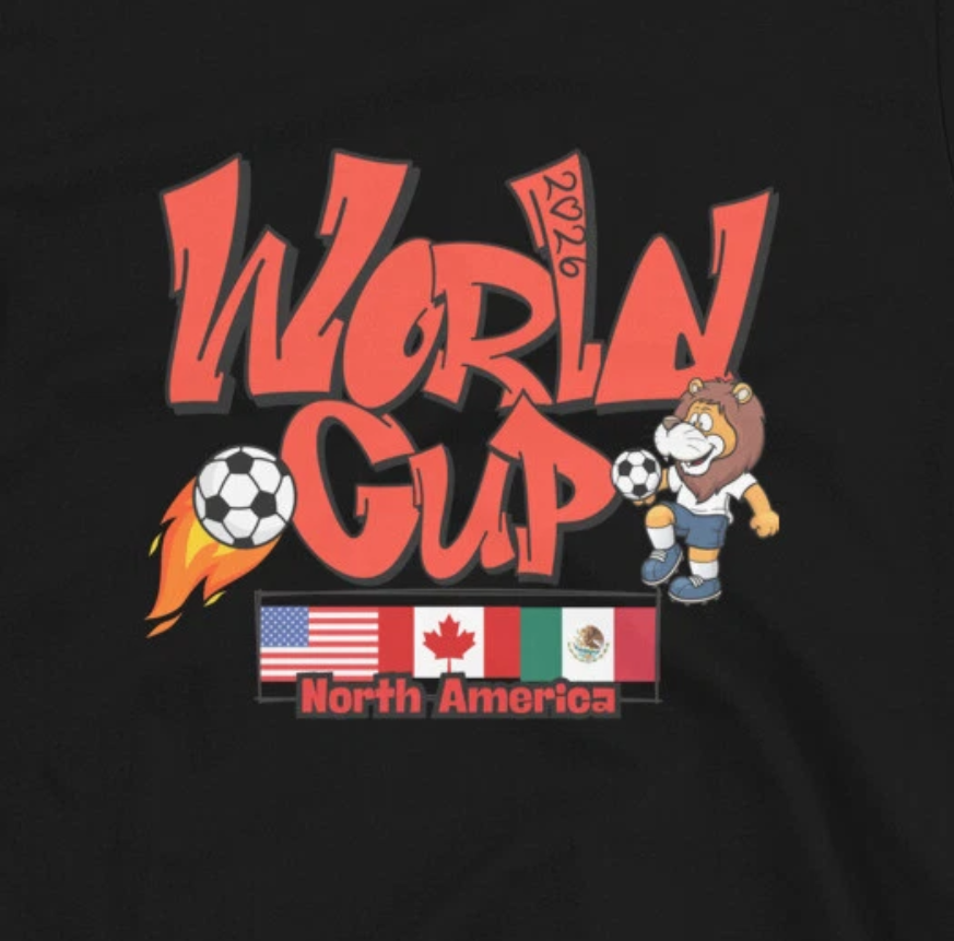 World Cup 2026 Short-Sleeve Unisex T-Shirt World Cup Soccer 26