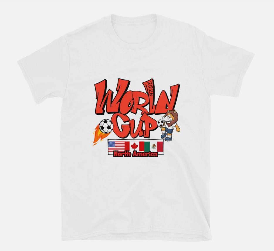 World Cup 2026 Short-Sleeve Unisex T-Shirt World Cup Soccer 26