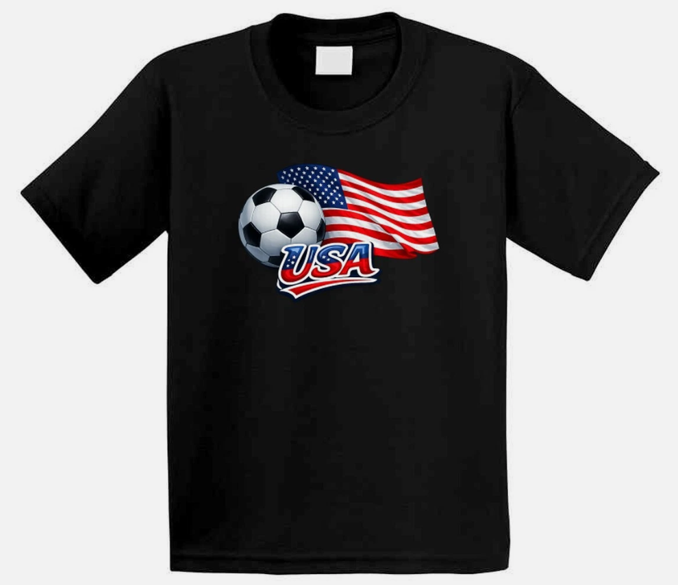 Usa World Cup Soccer Fan T Shirt