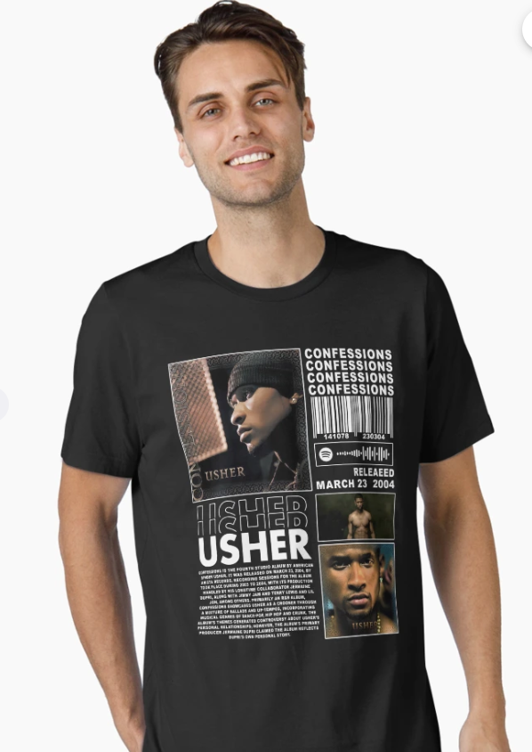 Usher Rap Vintage 90s Essential T-Shirt