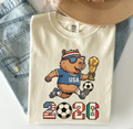 2026 North America Soccer Shirt, Cup Soccer Shirt, USA Shirt, Funny 2026 Soccer Goose Shirt, USA Mexico Canada Football Graphic