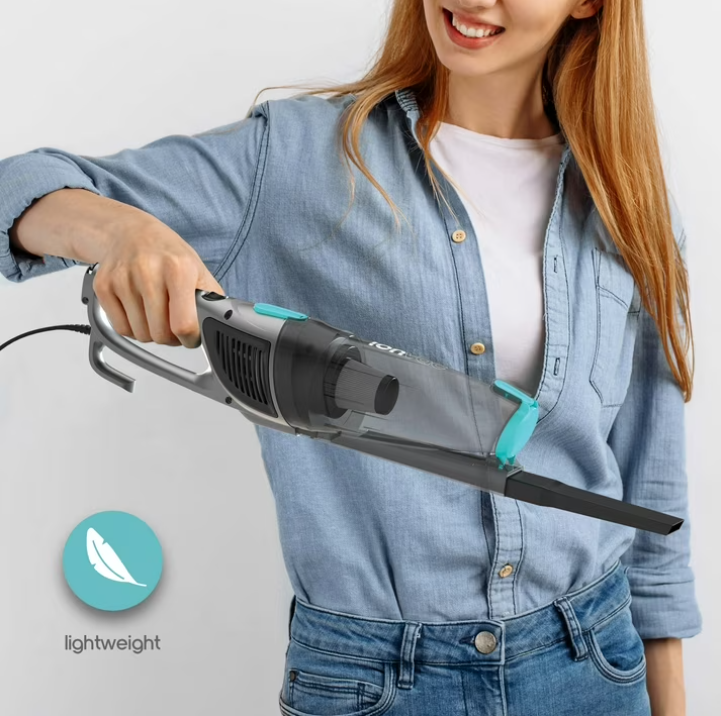 Ionvac ZipVac Corded Stick Vacuum, Multi-Surface 3-in-1 Upright/Handheld Vacuum Cleaner, Model #8842