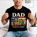 Handy Dad Tools Shirt – Vintage Patriotic Father’s Day Graphic Tee