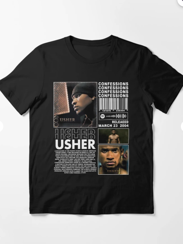 Usher Rap Vintage 90s Essential T-Shirt