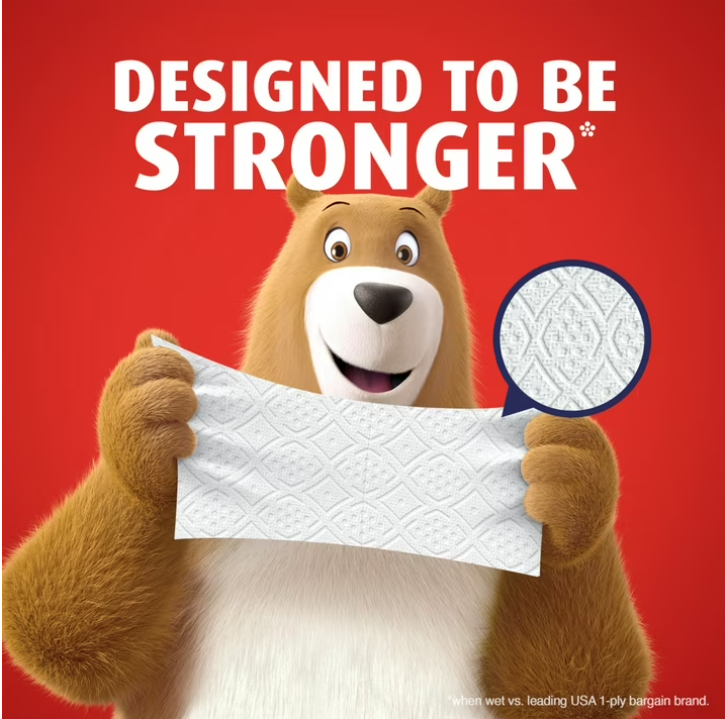 Charmin Ultra Strong Toilet Paper 30 Mega Rolls, 220 Sheets Per Roll