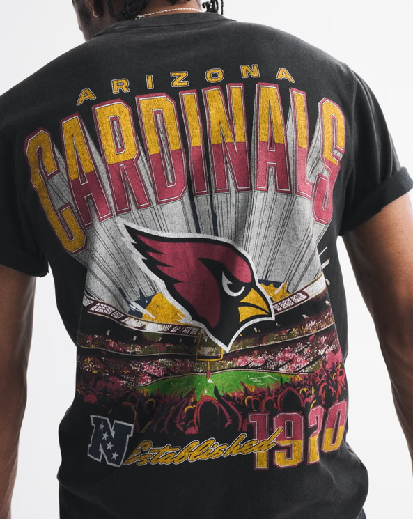 Arizona Cardinals Graphic Tee - Vintage NFL Fan Shirt