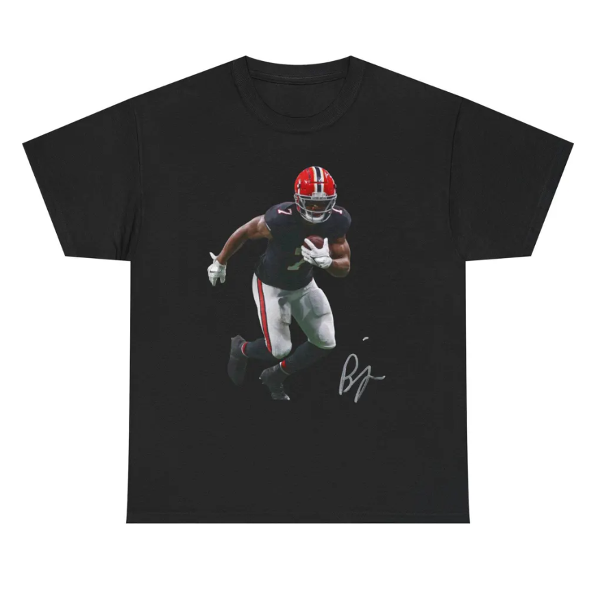 Bijan Robinson Atlanta T Shirt Autograph Edition