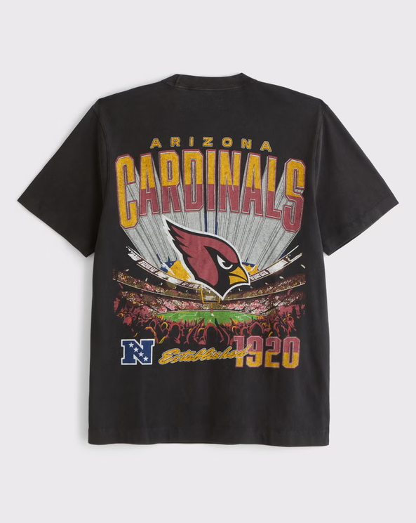 Arizona Cardinals Graphic Tee - Vintage NFL Fan Shirt