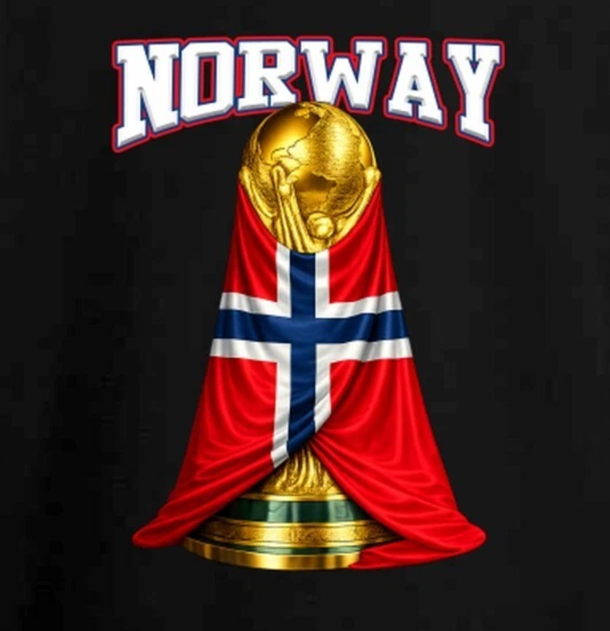 Norway World Cup Soccer Fan T Shirt