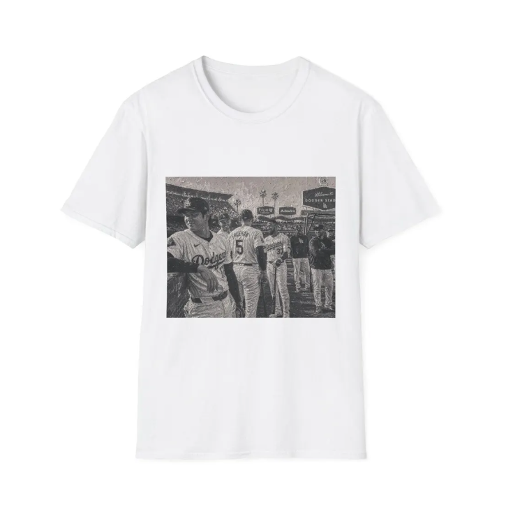 Vintage Baseball Team Photo T-Shirt, Retro Dugout Players Tee, Sepia Sports Shirt, Stadium Baseball Graphic Tee, Classic Game Day Fan Shirt